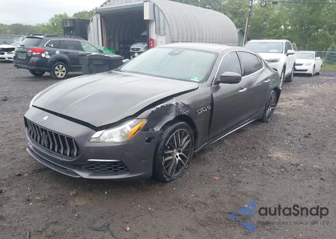 2017 Maserati Quattroporte S Q4 Granlusso из США, поврежденный, VIN ZAM56RRL5H1219074